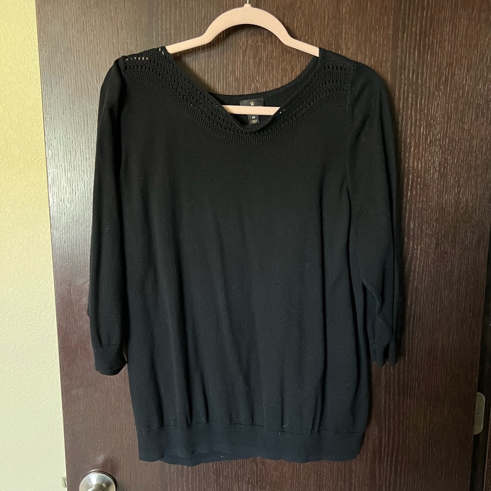 Black sweater